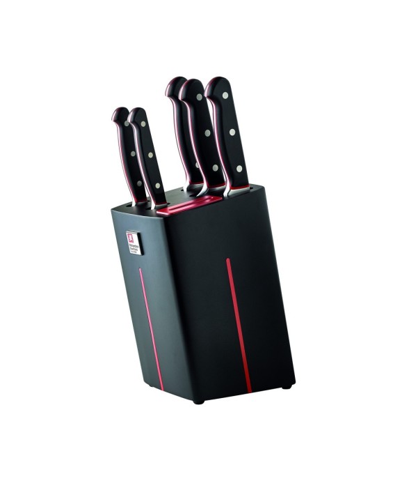 Bloc 5 couteaux de cuisine...