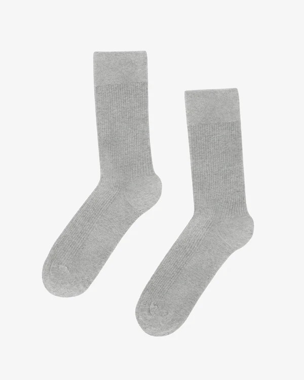 Chaussettes Classic Heather Grey Coton Bio