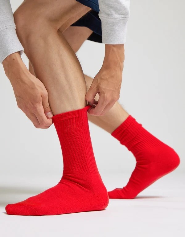Chaussettes Classic Heather Grey Coton Bio