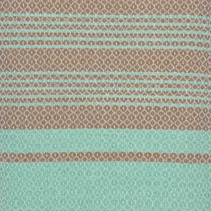 Fouta de luxe jacquard oeil d'oiseau en coton recyclé 1mx2m Spargi