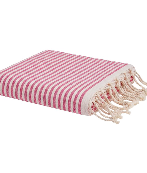 Fouta de plage en coton...