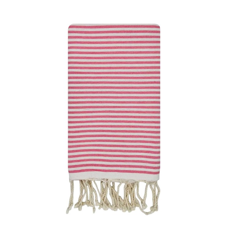 Fouta de plage en coton recyclé anti-sable 1mx2m Ikaria