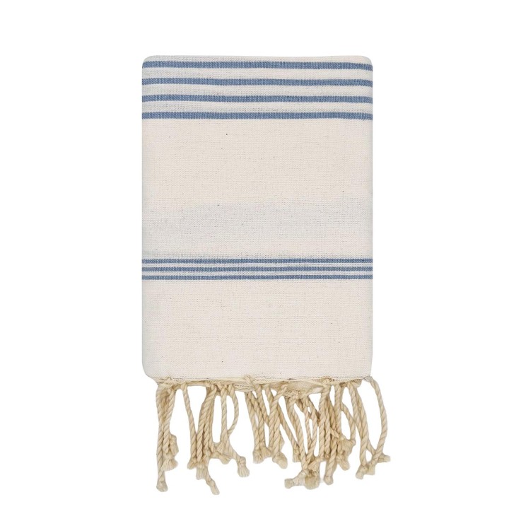Mini fouta pour enfant en coton recyclé 70 x 140 cm Paros