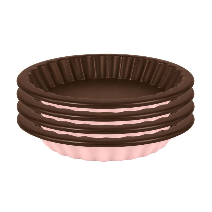 Set 4 moules Tartelettes Dolce