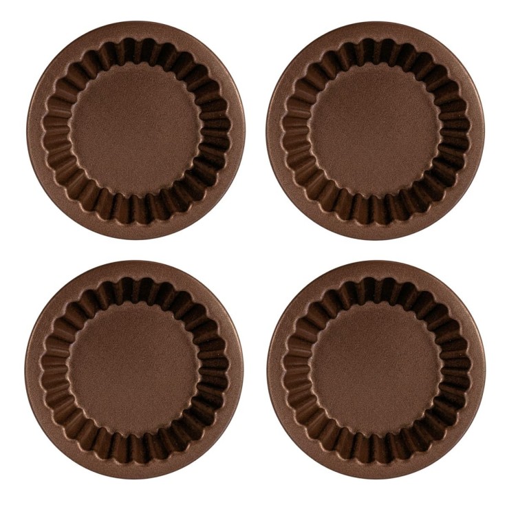 Set 4 moules Tartelettes Dolce