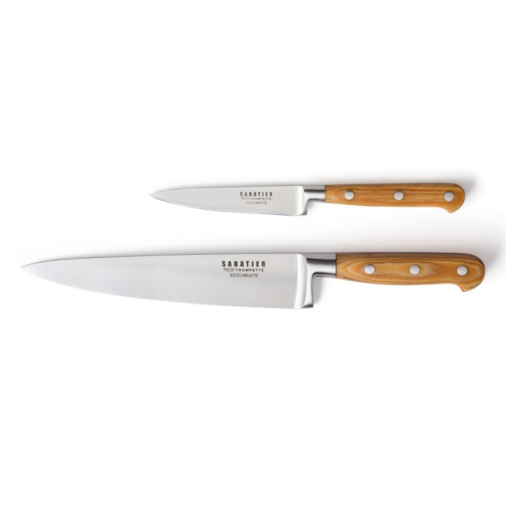 Couteau d'office & couteau de Chef en inox Essentiel