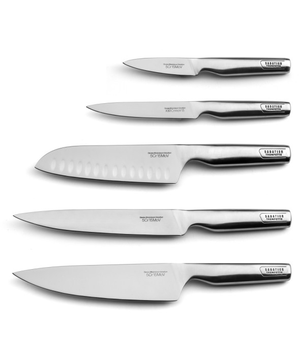 Set 5 couteaux de cuisine...