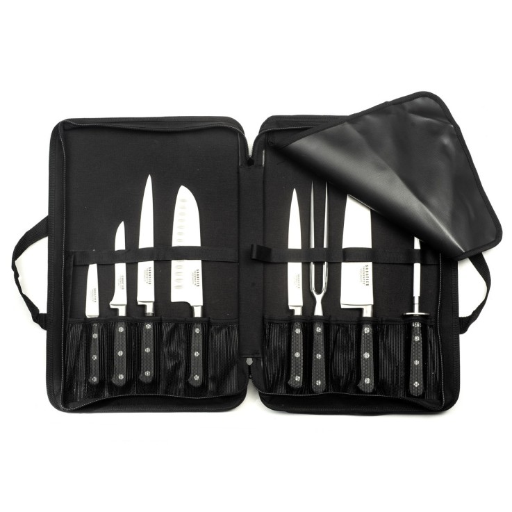 Trousse 8 couteaux de cuisine en inox Origin