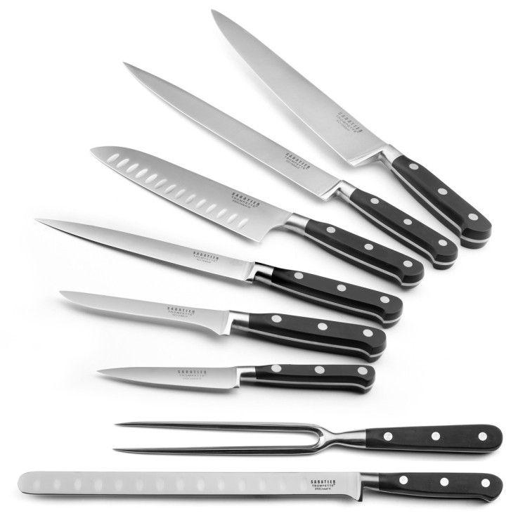 Trousse 8 couteaux de cuisine en inox Origin