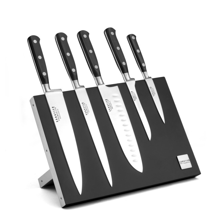 Bloc magnétique 5 couteaux de cuisine Origin