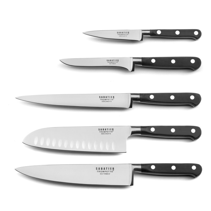 Bloc magnétique 5 couteaux de cuisine Origin