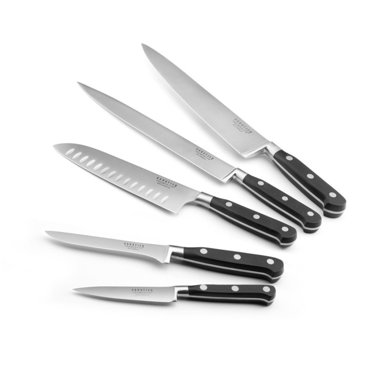 Bloc magnétique 5 couteaux de cuisine Origin