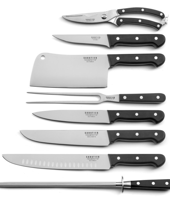 Set 8 couteaux de boucher...