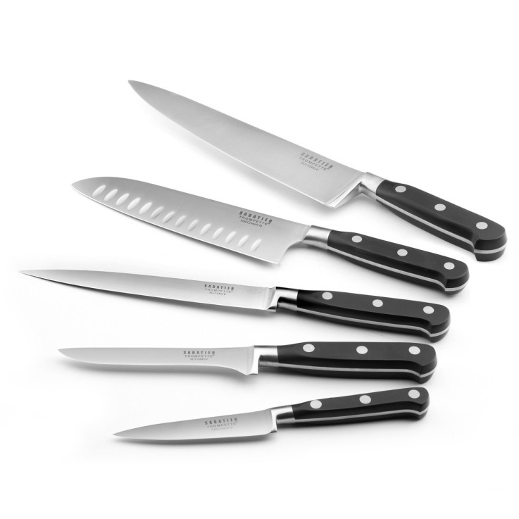 Trousse 5 couteaux de cuisine en inox Origin