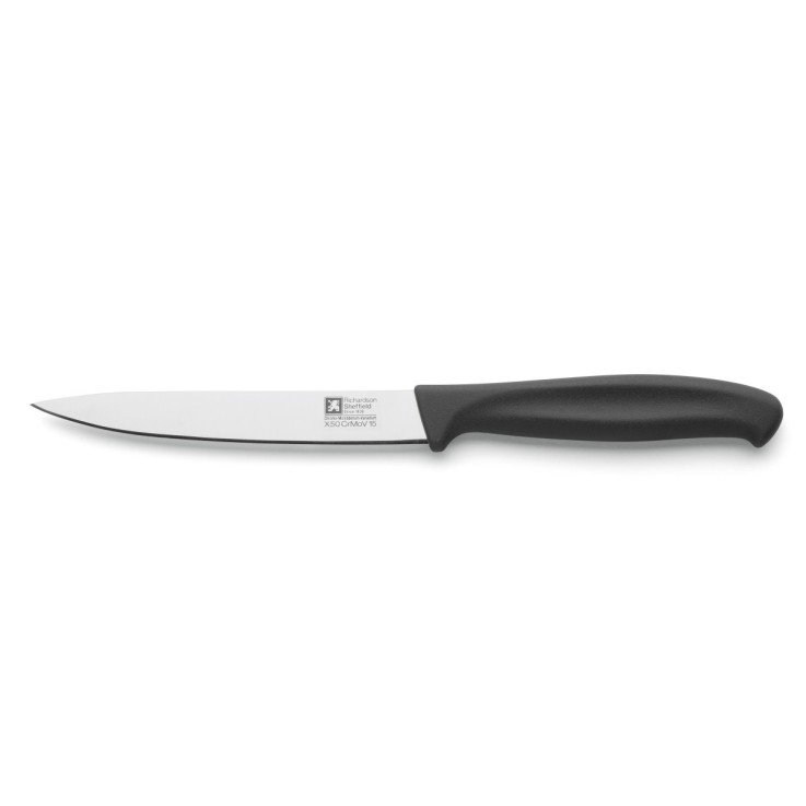 Couteau utile lame lisse 12.5 cm en inox Super R cut
