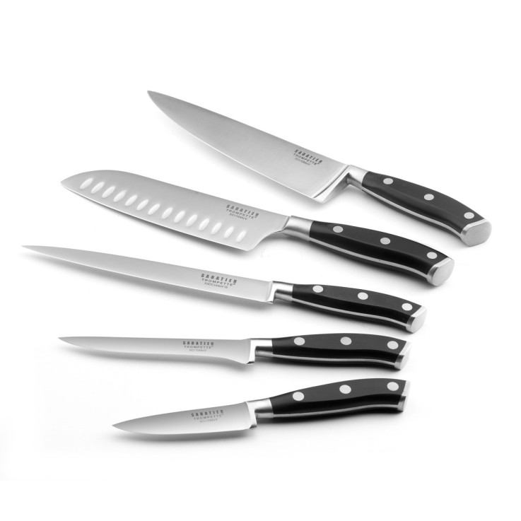 Trousse 5 couteaux de cuisine en inox Office