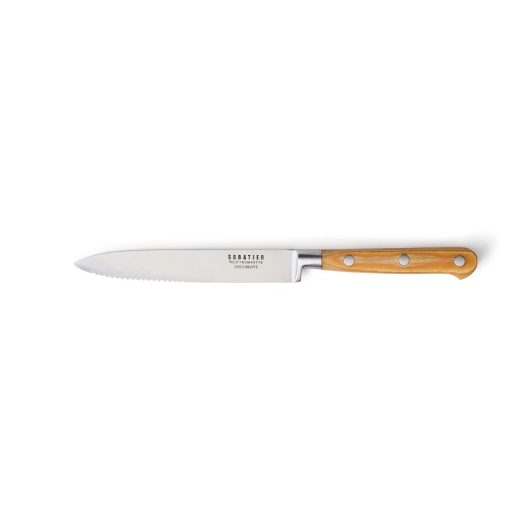 Couteau à légumes multi-usages 12cm en inox Essentiel