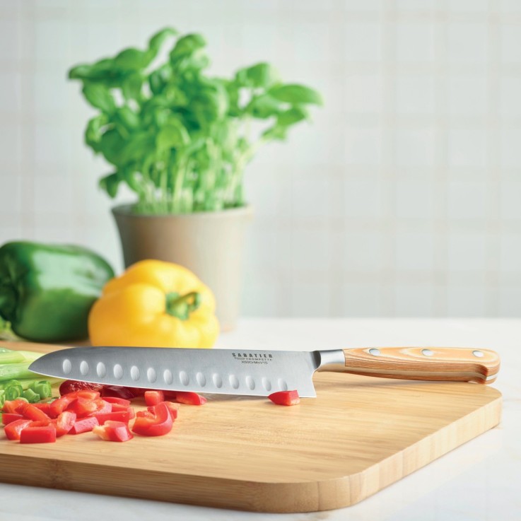 Couteau à légumes multi-usages 12cm en inox Essentiel