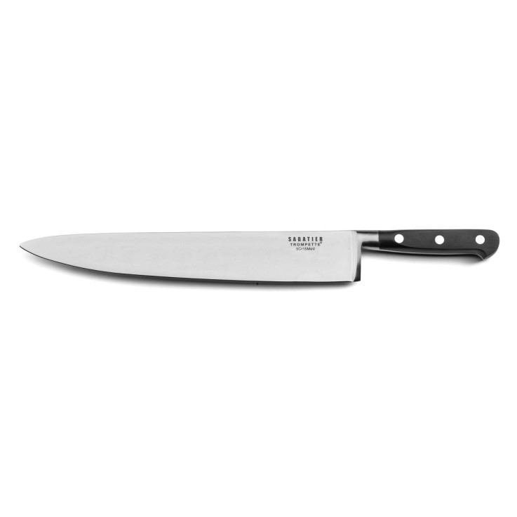 Ensemble 3 couteaux de cuisine et 1 fusil à aiguiser en inox Origin