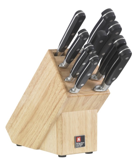 Bloc 9 couteaux de cuisine...