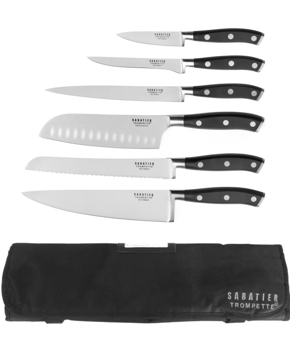 Valise hôtelière 6 couteaux...