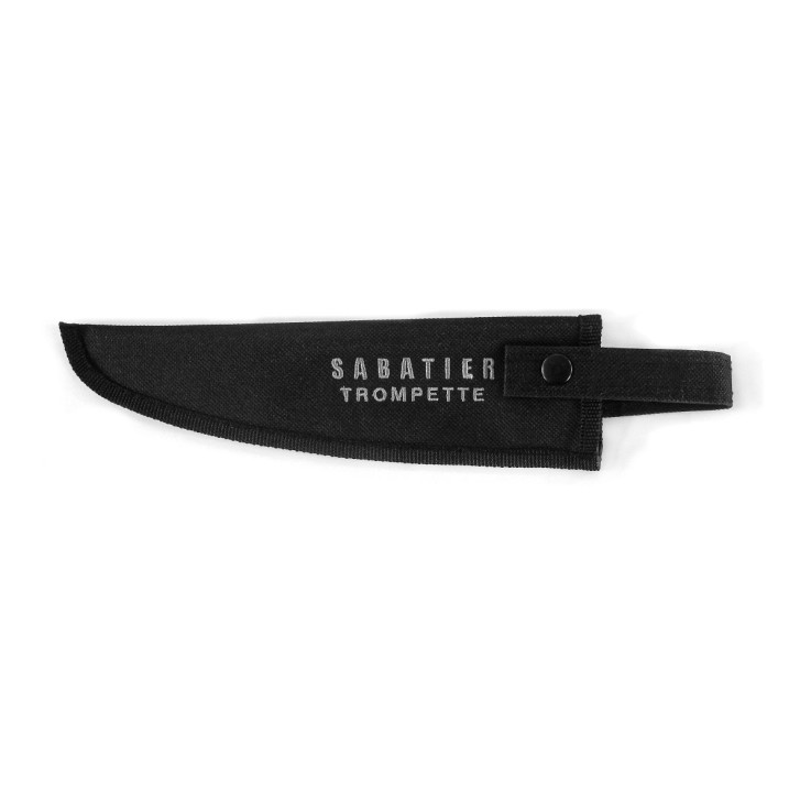 Couteau de chef 16 cm martelé en inox avec protection de lame Carbon