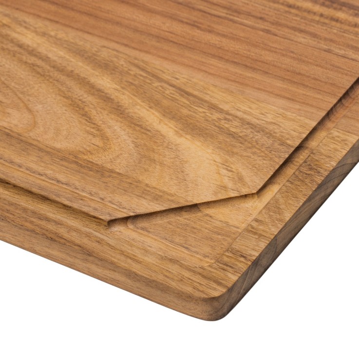 Planche à découper 39x28x1.5cm et Couteau d'Office 10cm