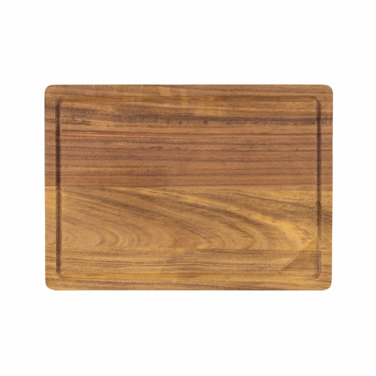 Planche à découper rectangulaire 39 x 28 x 1.5 cm cm avec rigole