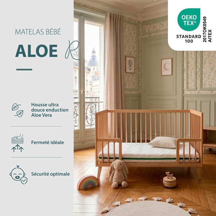 Matelas Bébé Aloe R