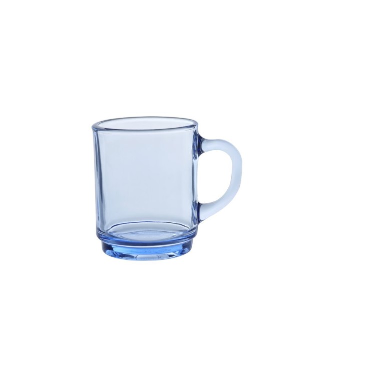 Mug Versailles Lys marine 26 cl (lot de 6) en verre