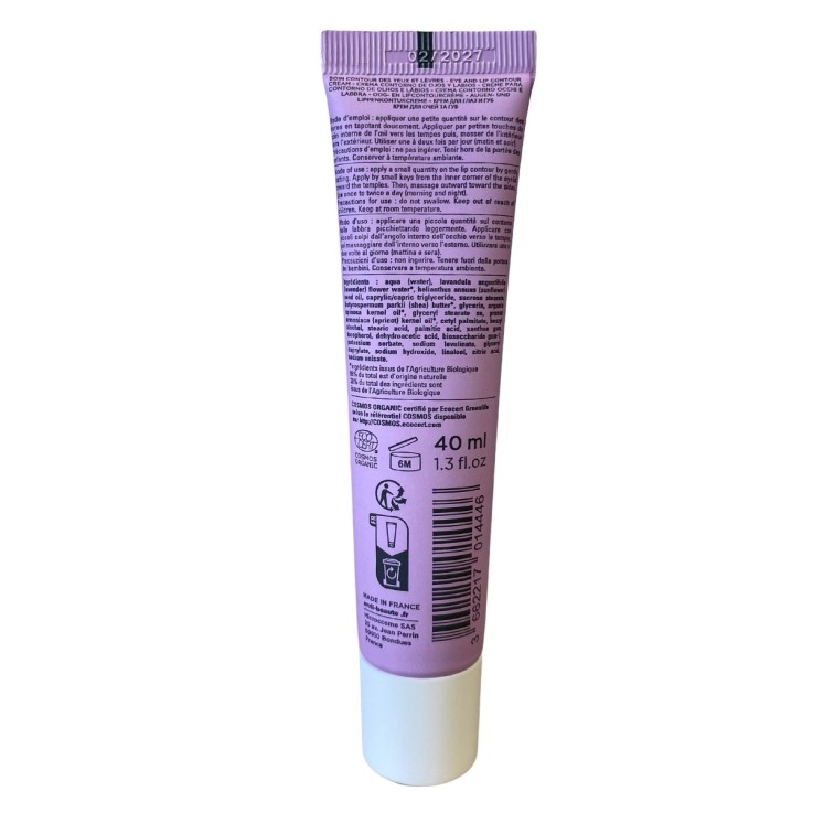 Soin contour yeux et lèvres à l'huile d'argan (40ml) Bio