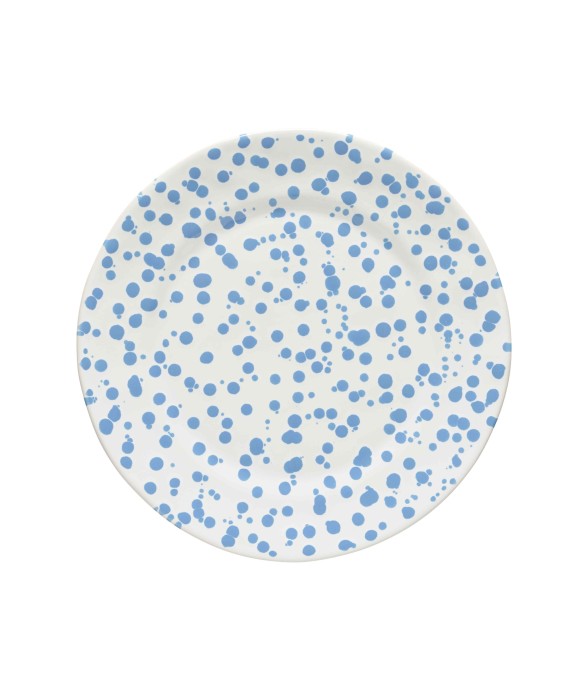 Assiette à Dîner Bleu...