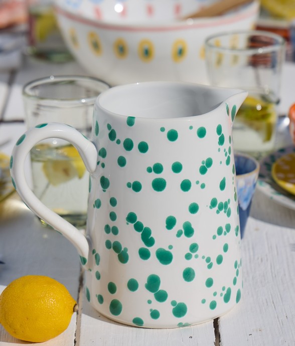 Carafe Vert Rafaela en grès