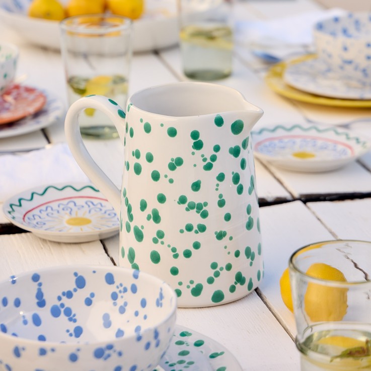 Carafe Vert Rafaela en grès