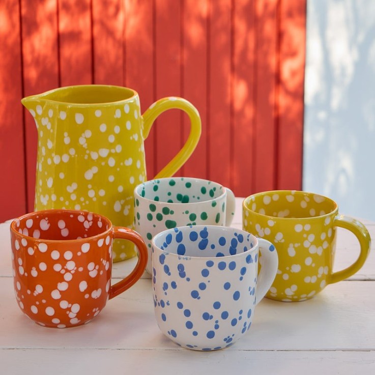 Mug Mandarine Rafaela en grès