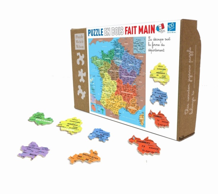 CARTE DE FRANCE DÉPARTEMENTS