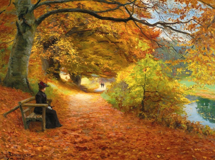 CHEMIN BOISÉ EN AUTOMNE
