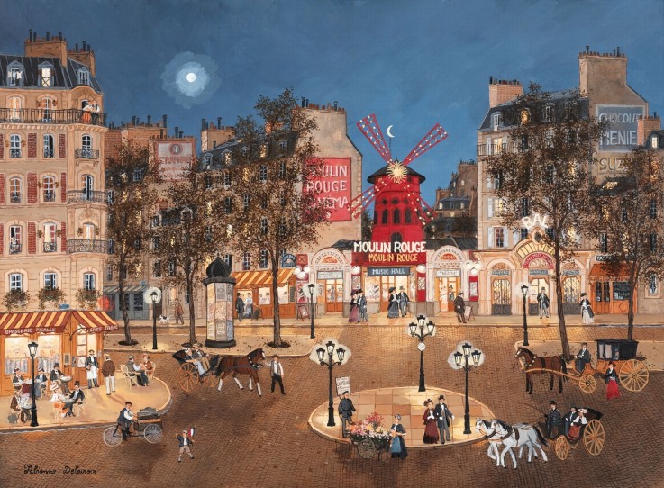 LE MOULIN ROUGE ET LA PLACE DE L'ÉTOILE