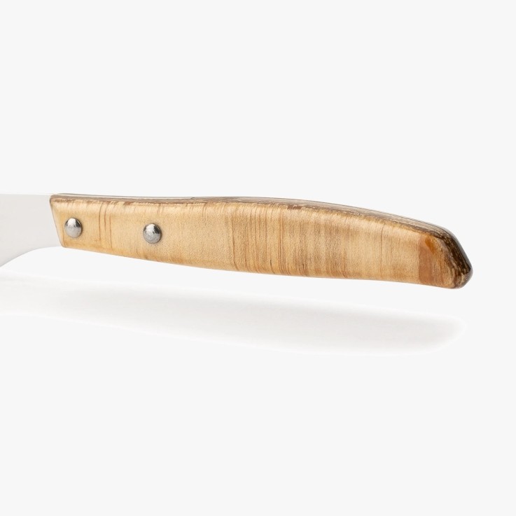 Couteau à pizza Forest en bois de peuplier Acier Inoxydable (inox) lame 11 cm