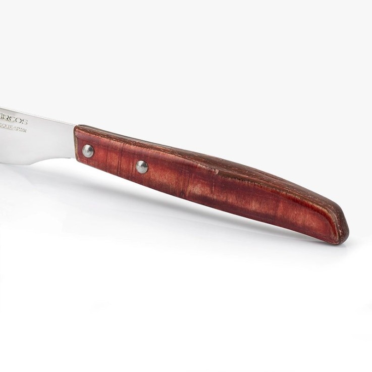Couteau à pizza Forest en bois d'acajou Acier Inoxydable (inox) lame 11 cm