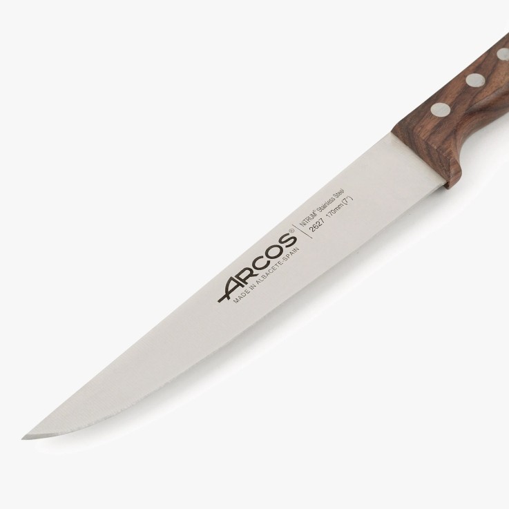 Couteau de cuisine Atlantico Acier Inoxydable (inox) lame 17 cm