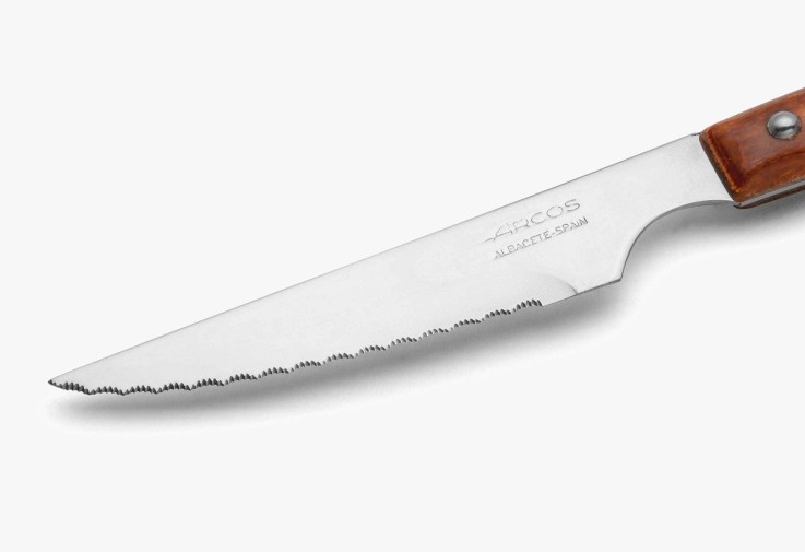 Couteau à steak lame crantée Forest Gregorio Acier Inoxydable (inox) lame 11 cm