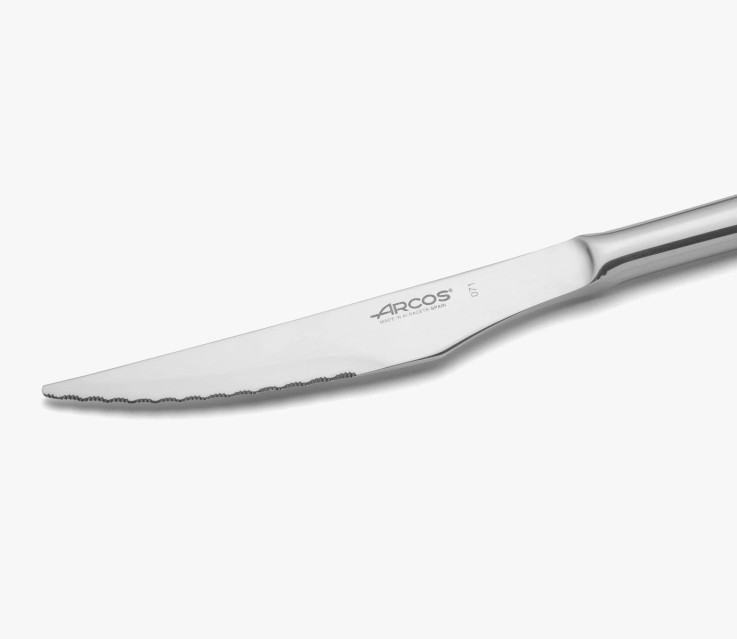 Couteau Steak Cranté Capri Acier inoxydable (inox) lame 11 cm