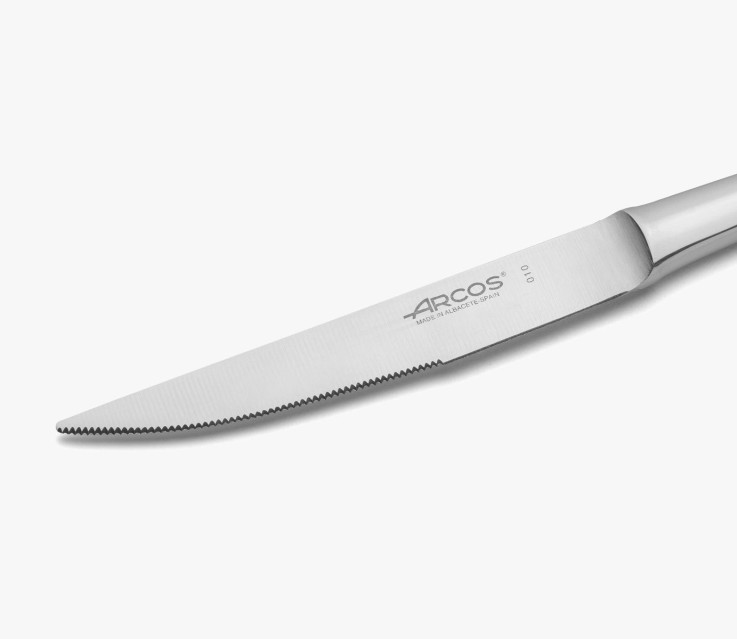 Couteau à steak inox microdenté Acier inoxydable (inox) lame 11,5 cm