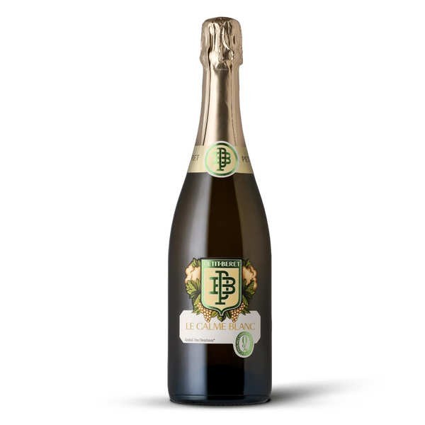 Calme Blanc Le Petit Béret - Muscat doux effervescent sans alcool - Bouteille de 74cl