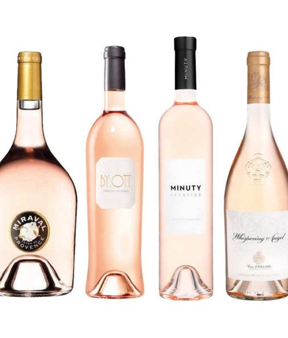 4 vins rosés prestige de...