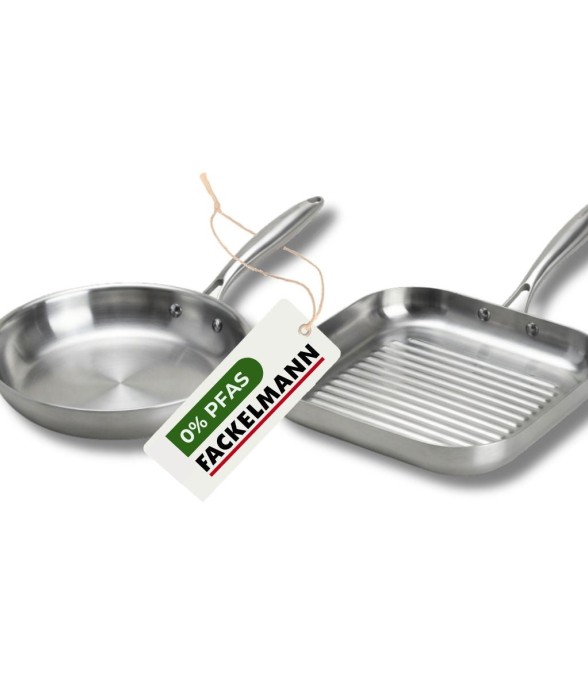 Poêle à Frire 26 cm et Gril...
