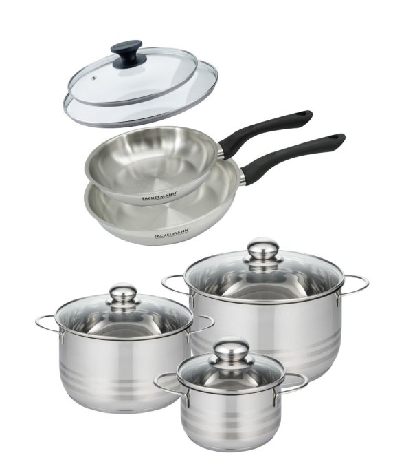 Batterie de cuisine avec 2...