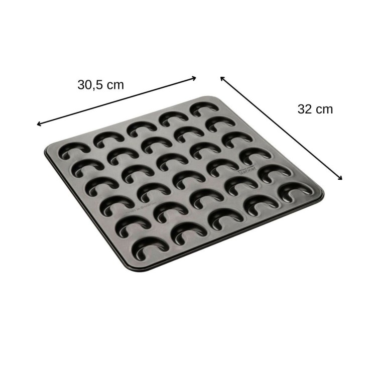 Plaque pour 30 croissants à la vanille 31 x 32 cm Zenker Special Creative