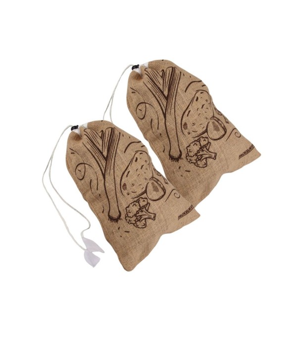 Lot de 2 sacs pour fruits...